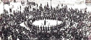 584- Alger - Place du gouvernement- Musique Zouaves2